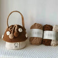 Handmade Crochet Mushroom Small Hand Bag Cute Bag