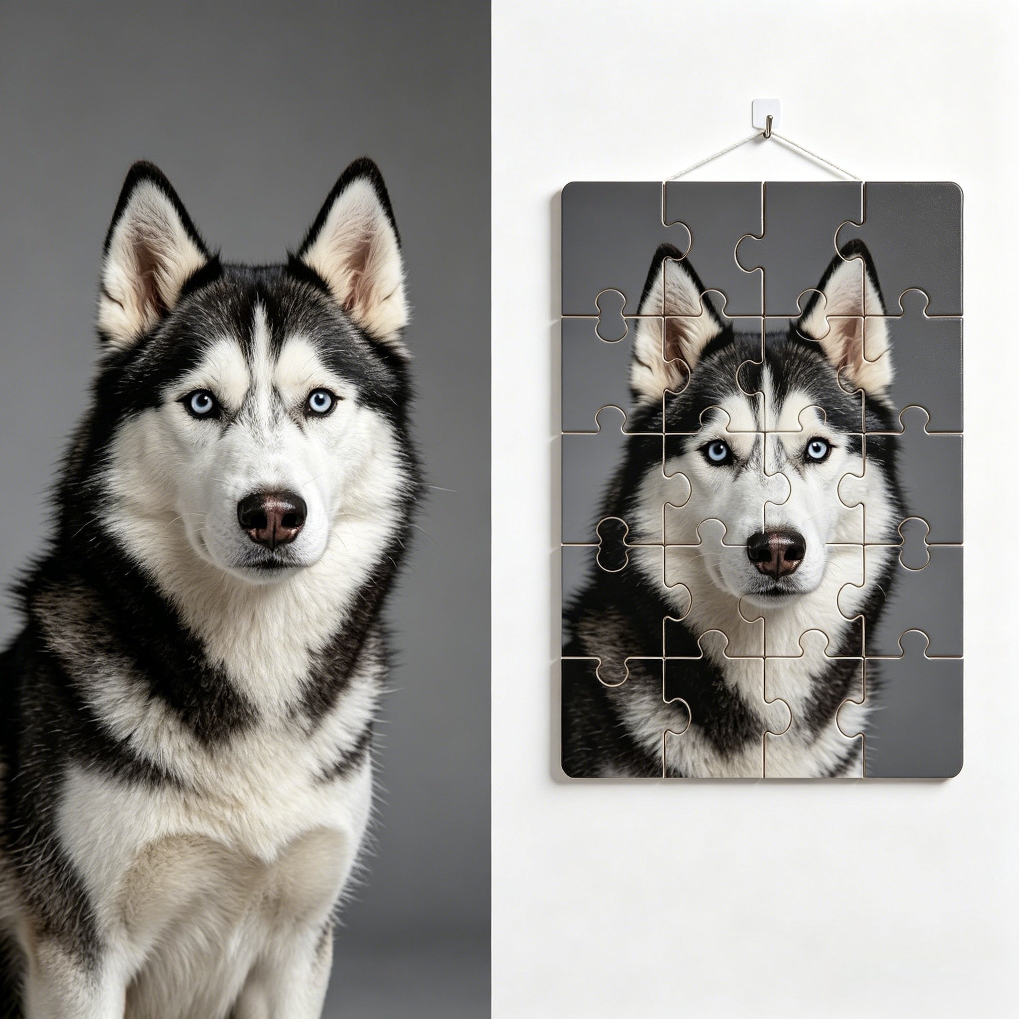 Custom Pet Photo Puzzle – Personalized Pet Jigsaw Gift from Photo