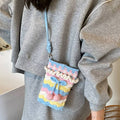 Handmade Crochet Cherry Small Crossbody Bag Phone Bag
