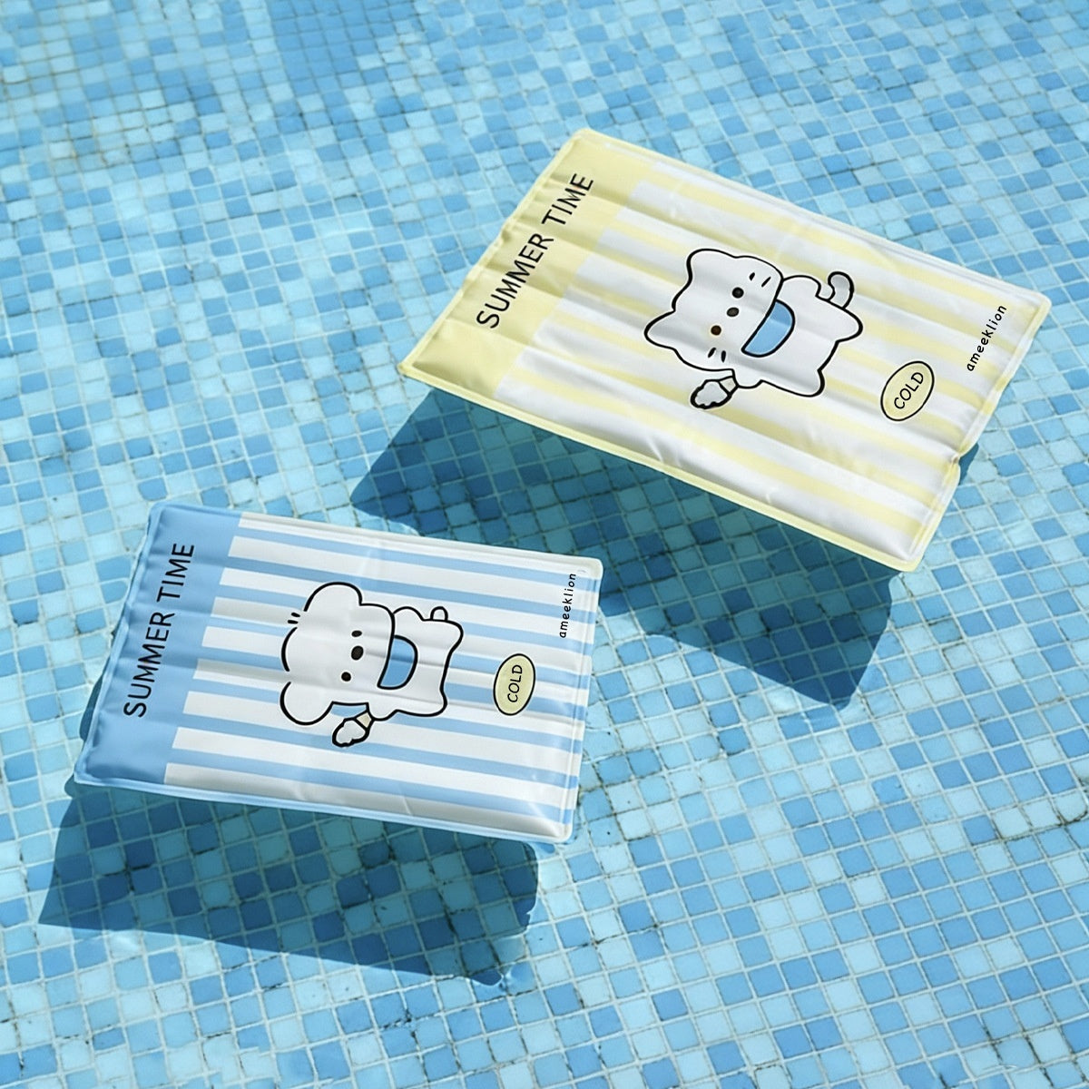 Tapis de couchage toutes saisons pour animaux de compagnie, chat et chien, coussin pour chiot, tapis de sol de dessin animé