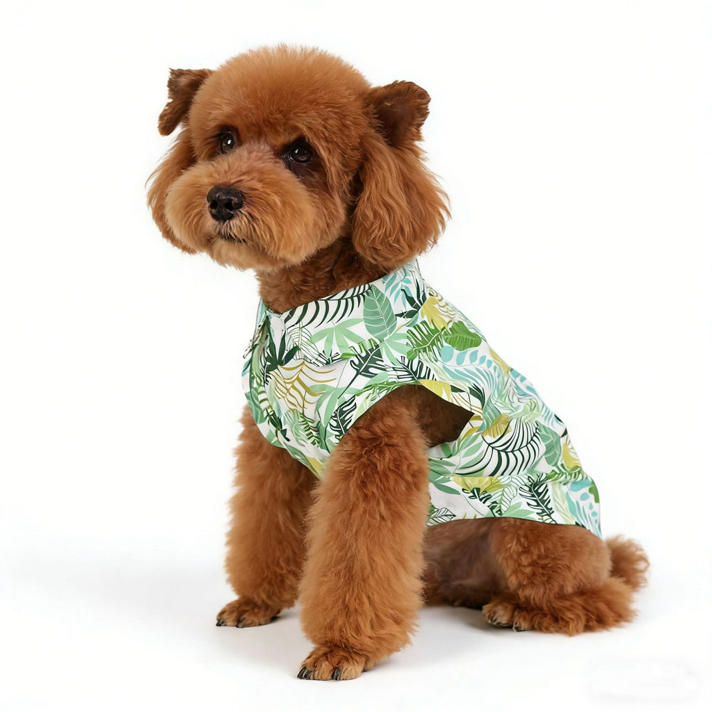 Summer Pineapple Pet Shirt Thin Dog Cat Pet Clothes