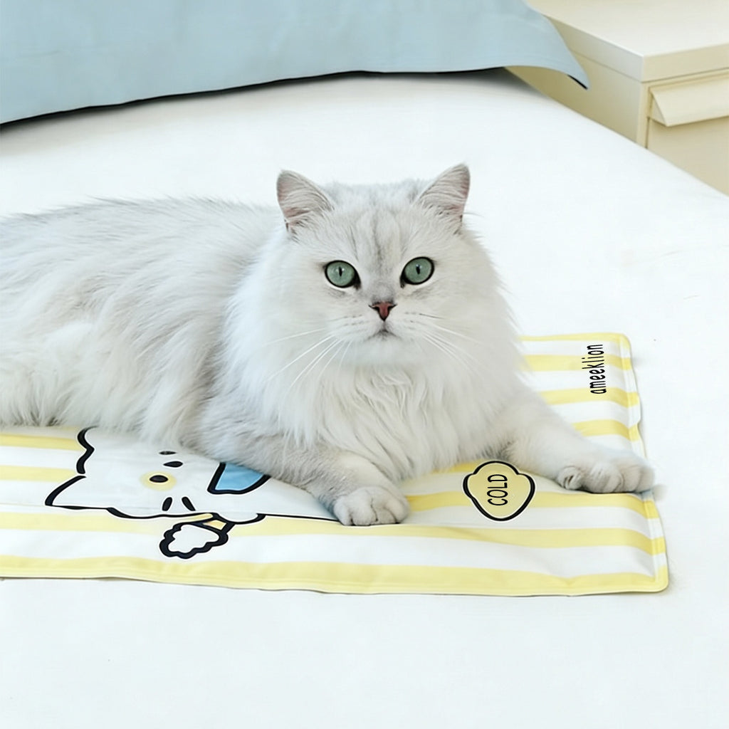 Tapis de couchage toutes saisons pour animaux de compagnie, chat et chien, coussin pour chiot, tapis de sol de dessin animé