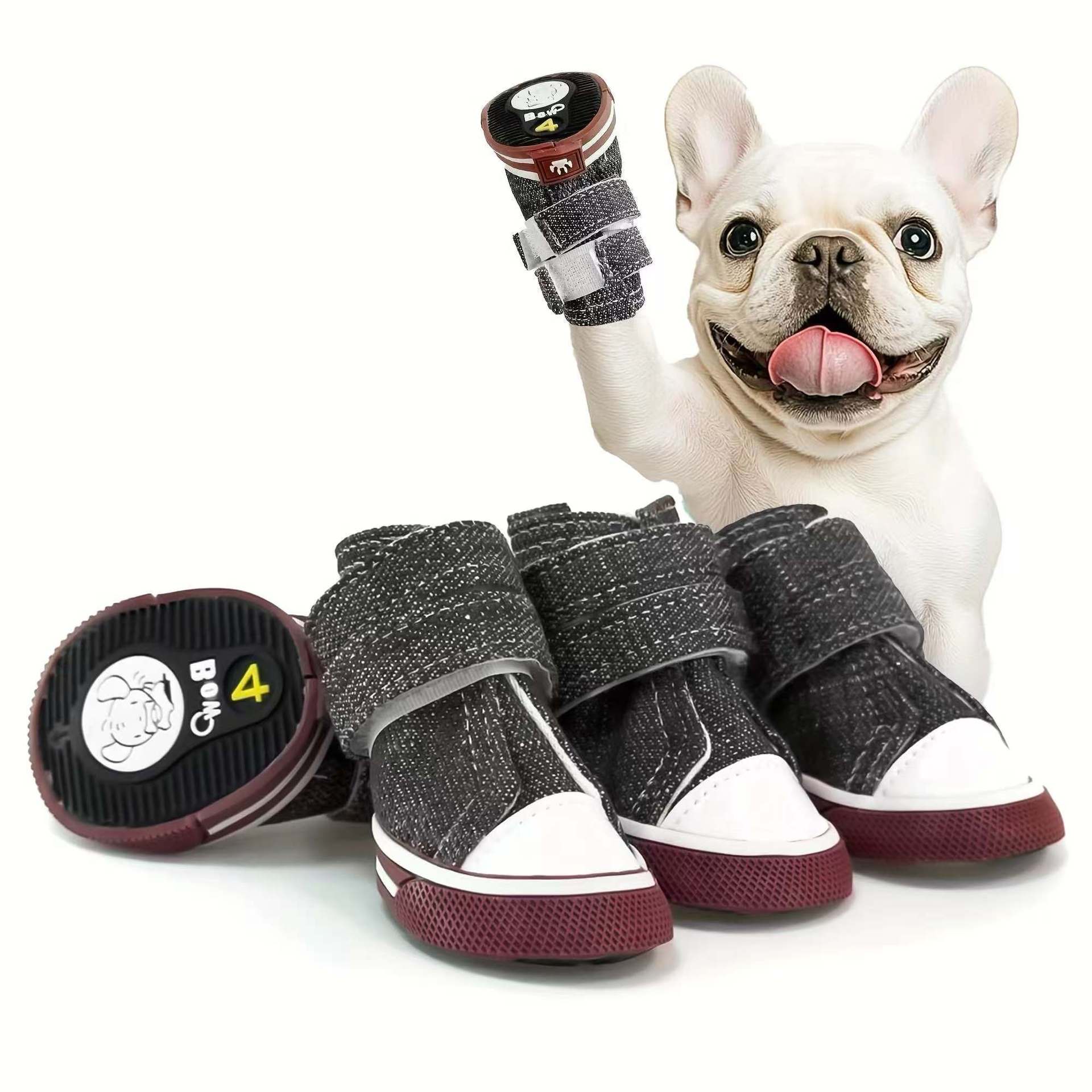 Outdoor Pet Breathable Casual Velcro Fashion Dog Shoes