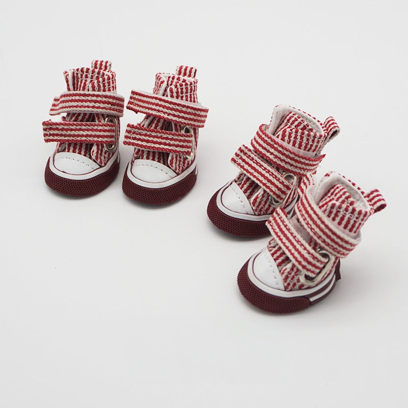 Outdoor Pet Breathable Casual Velcro Fashion Dog Shoes