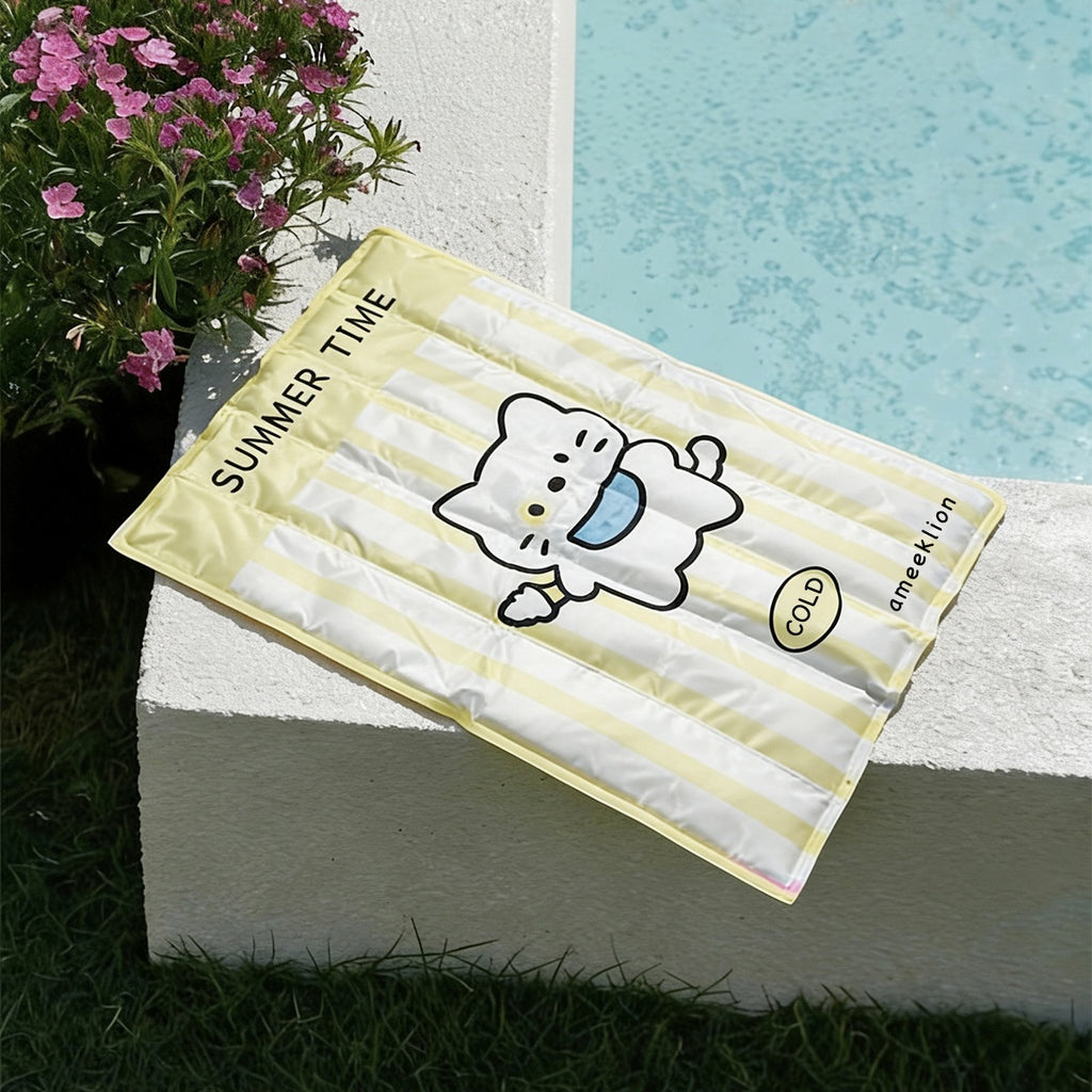 Tapis de couchage toutes saisons pour animaux de compagnie, chat et chien, coussin pour chiot, tapis de sol de dessin animé