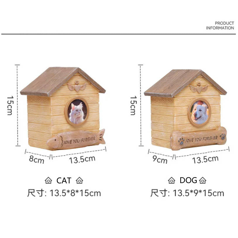 Personalisierte Tierurnen | Luftdichte Aschebox für Hunde & Katzen