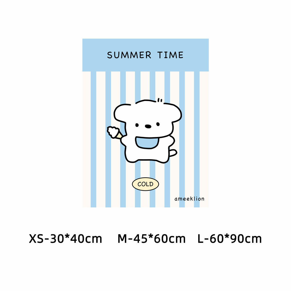 Tapis de couchage toutes saisons pour animaux de compagnie, chat et chien, coussin pour chiot, tapis de sol de dessin animé