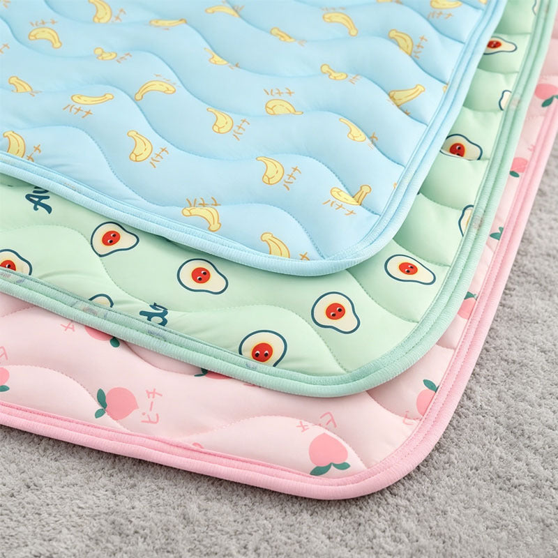 Tapis de couchage toutes saisons pour animaux de compagnie, chat et chien, coussin pour chiot, tapis de sol de dessin animé