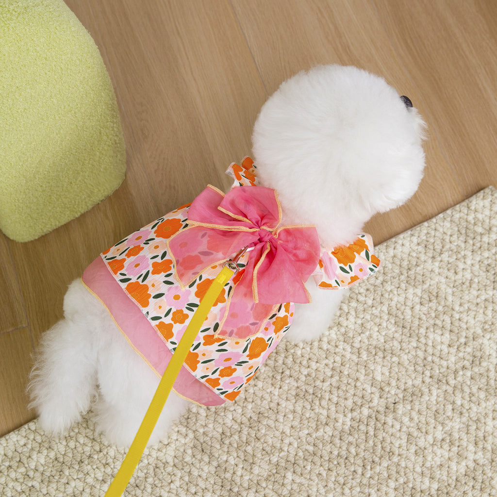 Floral Princess Dress For Small Dogs | Pet Dress