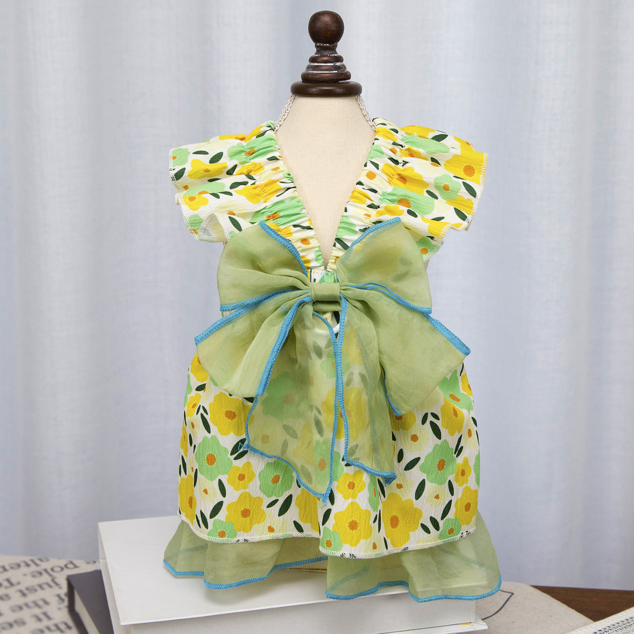 Floral Princess Dress For Small Dogs | Pet Dress