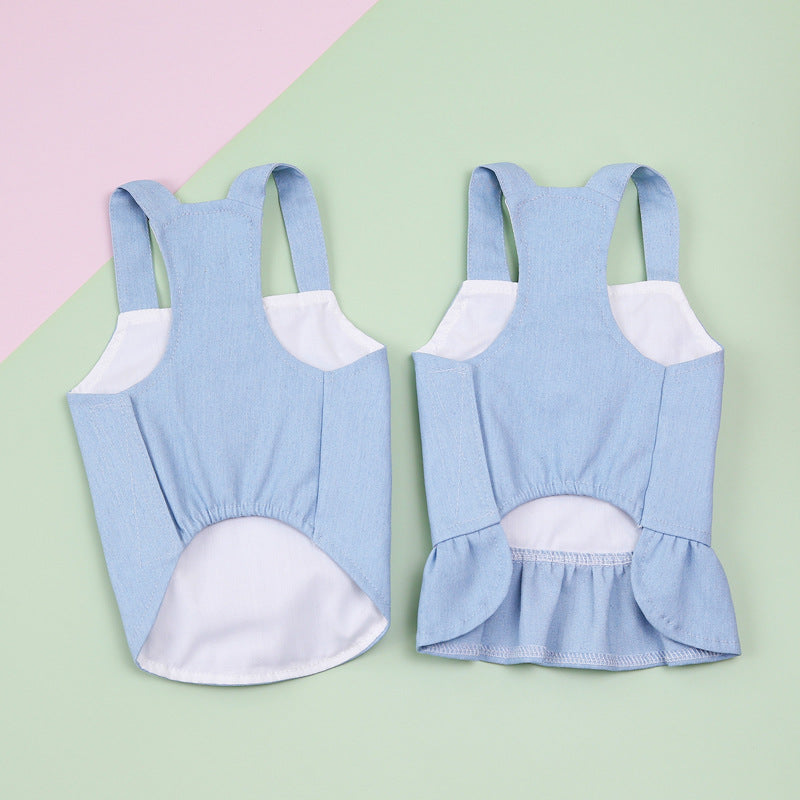 Small Pets Clothes With Backpack | Cute Pet Outfit