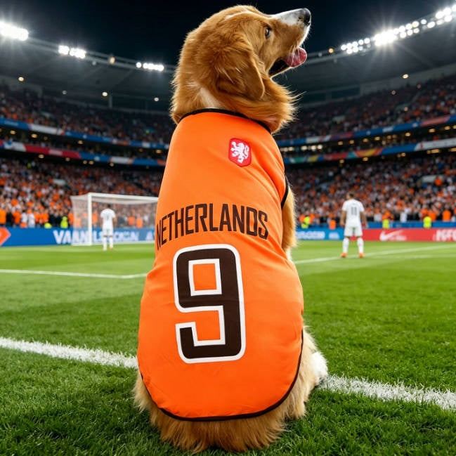 Soft Hot World Cup Jersey For Big Dogs  | Pet Clothes