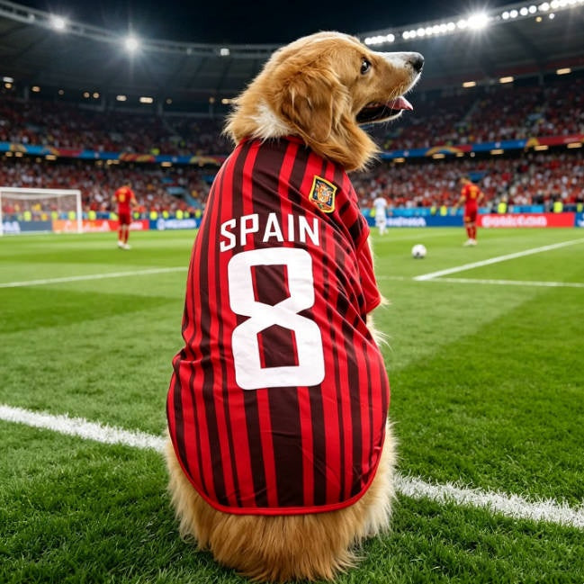 Soft Hot World Cup Jersey For Big Dogs  | Pet Clothes