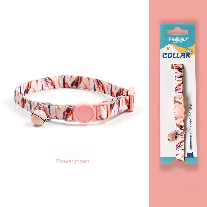 Braided Bell Safety Breakaway Adjustable Comfortable Pets Collar