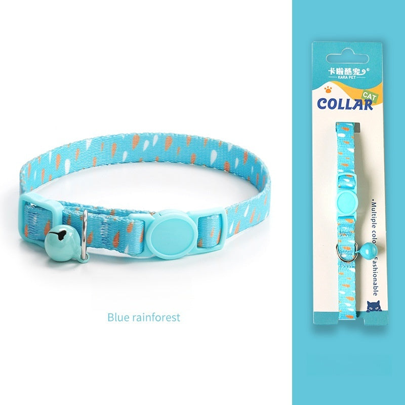 Braided Bell Safety Breakaway Adjustable Comfortable Pets Collar