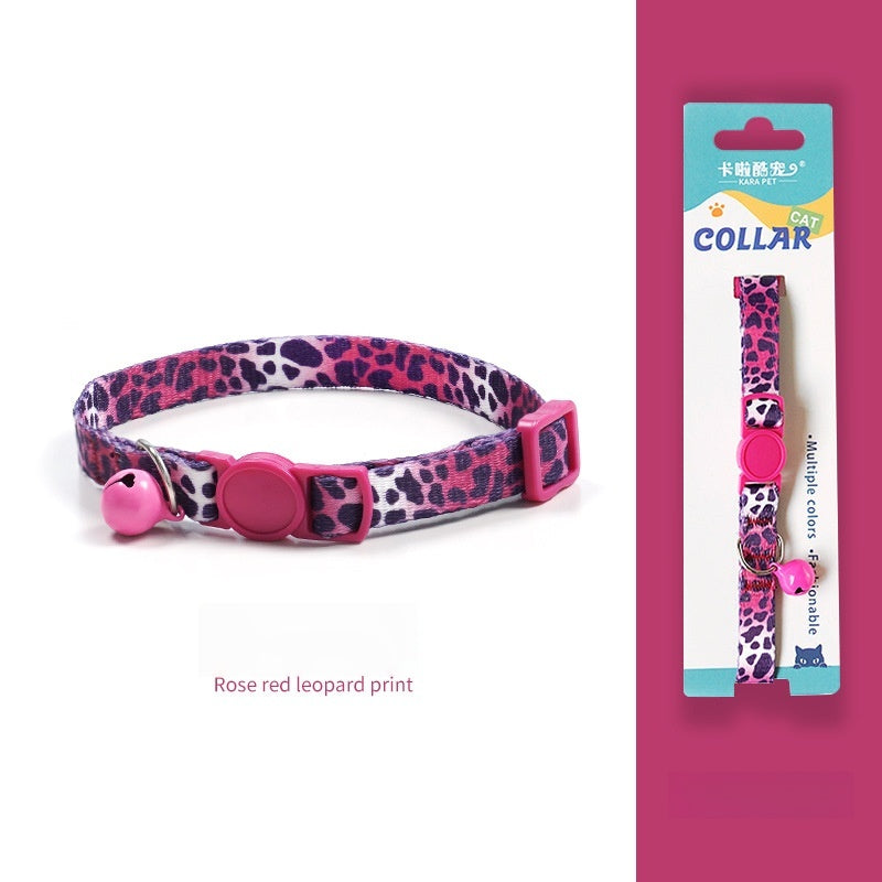 Braided Bell Safety Breakaway Adjustable Comfortable Pets Collar