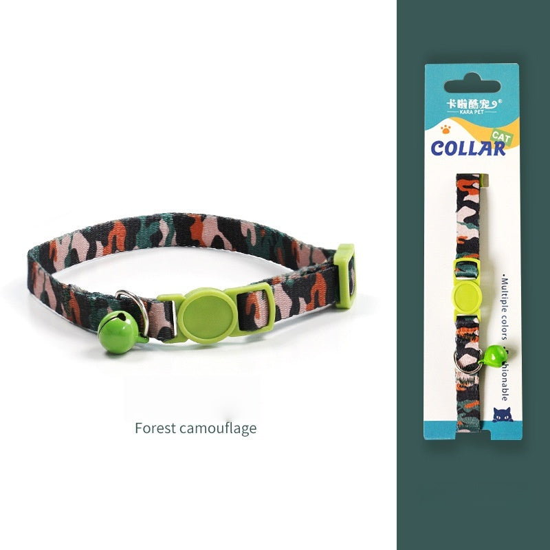 Braided Bell Safety Breakaway Adjustable Comfortable Pets Collar