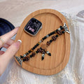 Coffee Bean Brown Handmade Bead Watch Band | Apple Watch Band