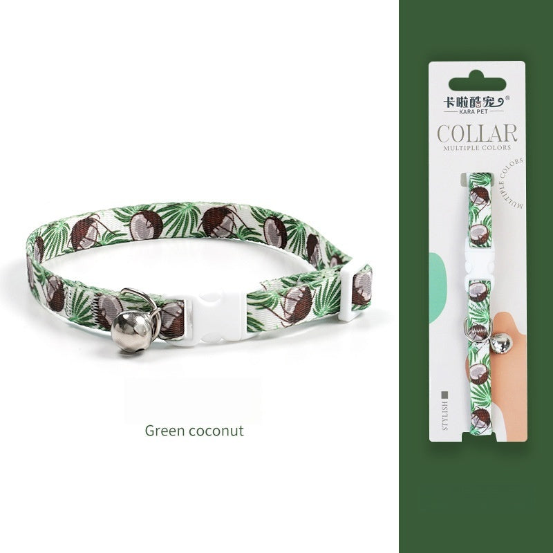 Braided Bell Safety Breakaway Adjustable Comfortable Pets Collar