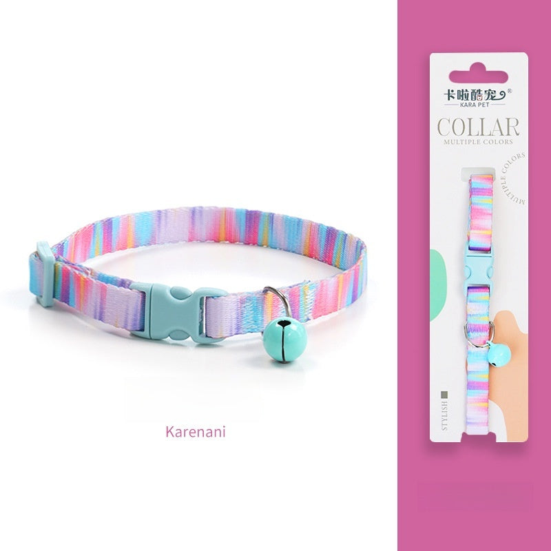 Braided Bell Safety Breakaway Adjustable Comfortable Pets Collar