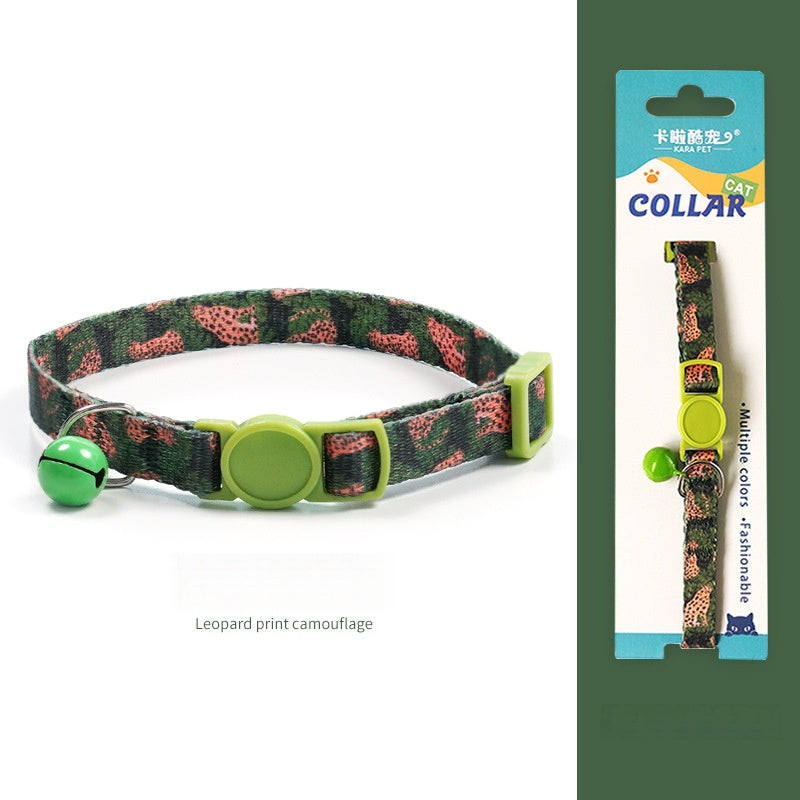 Braided Bell Safety Breakaway Adjustable Comfortable Pets Collar