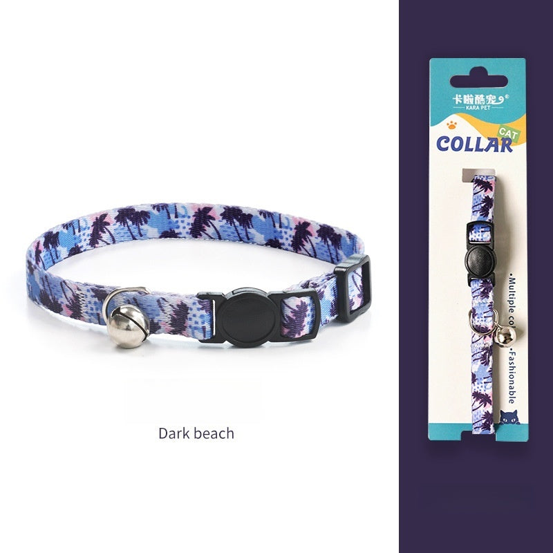 Braided Bell Safety Breakaway Adjustable Comfortable Pets Collar