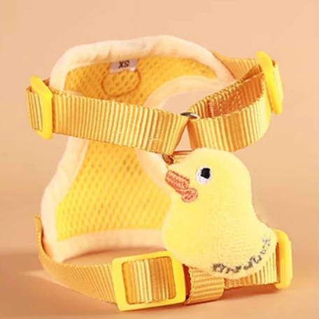 Breathable Escape Proof Adjustable Vest Pet Leash Suit For Small Puppy Cats