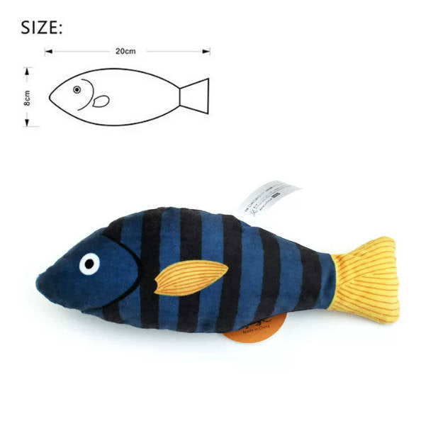 Catnip Toy Simulation Fish Cat Toy For Teeth Grinding Pet Toy