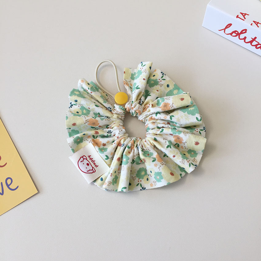 Handmade Floral Elastic Adjustable Cute Small Pet Bandana