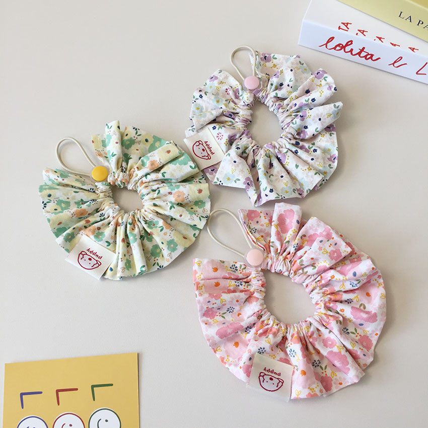 Handmade Floral Elastic Adjustable Cute Small Pet Bandana