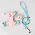 Cute Universal Cat Dog Harness Vest Escape Proof Pet Leash Suit