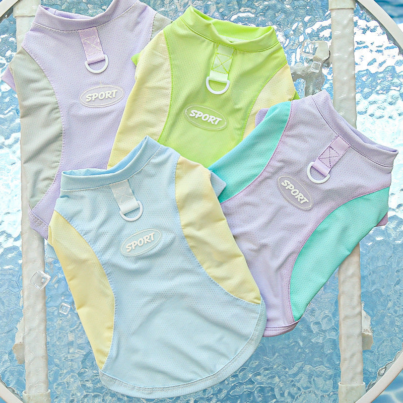 Ice Silk Cooling Dog Shirt | UV Protection For Large Dogs