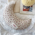 Soft Cotton Lace Moon Pet Pillow For Small Puppy Cats
