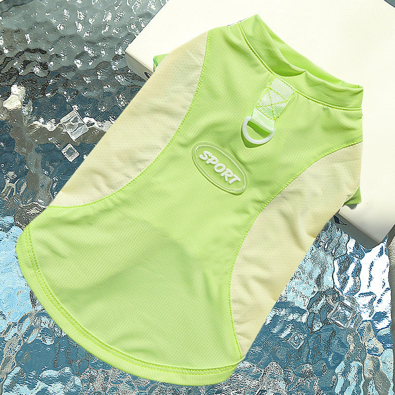 Ice Silk Cooling Dog Shirt | UV Protection For Large Dogs