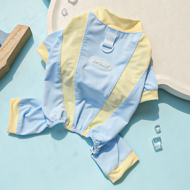 Ice Silk Cooling Dog Shirt | UV Protection For Large Dogs